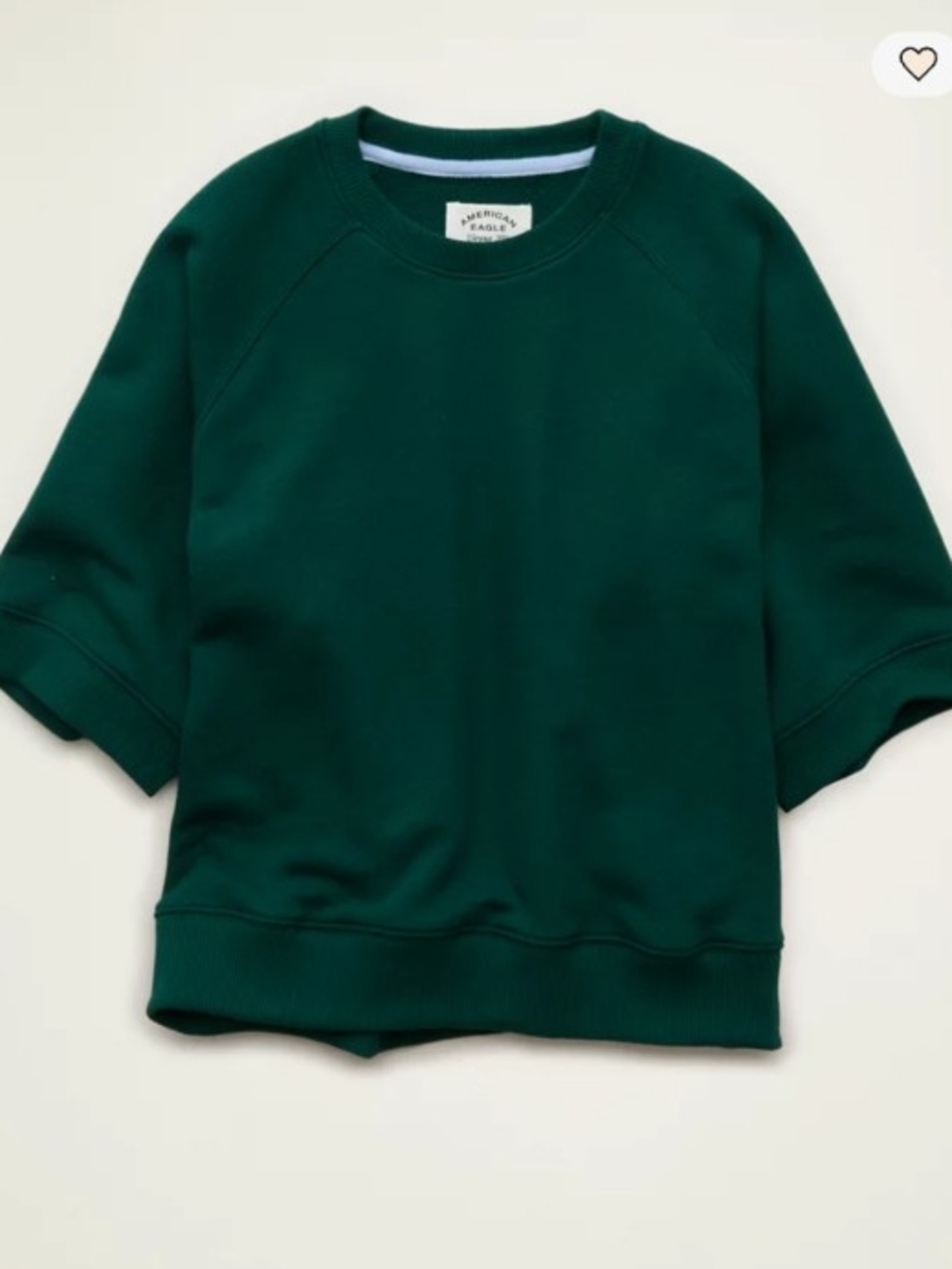 AE Campus Short-Sleeve Sweatshirt